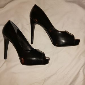 Womens Peep Toe High Heels NWOT